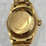 Rolex Oyster Perpetual Datejust. Oro 18 ct. Dama